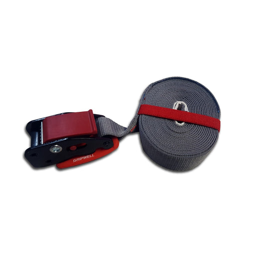 Gripwell 25Mm X 4M 250Kg Cambuckle Tie down with Paddle
